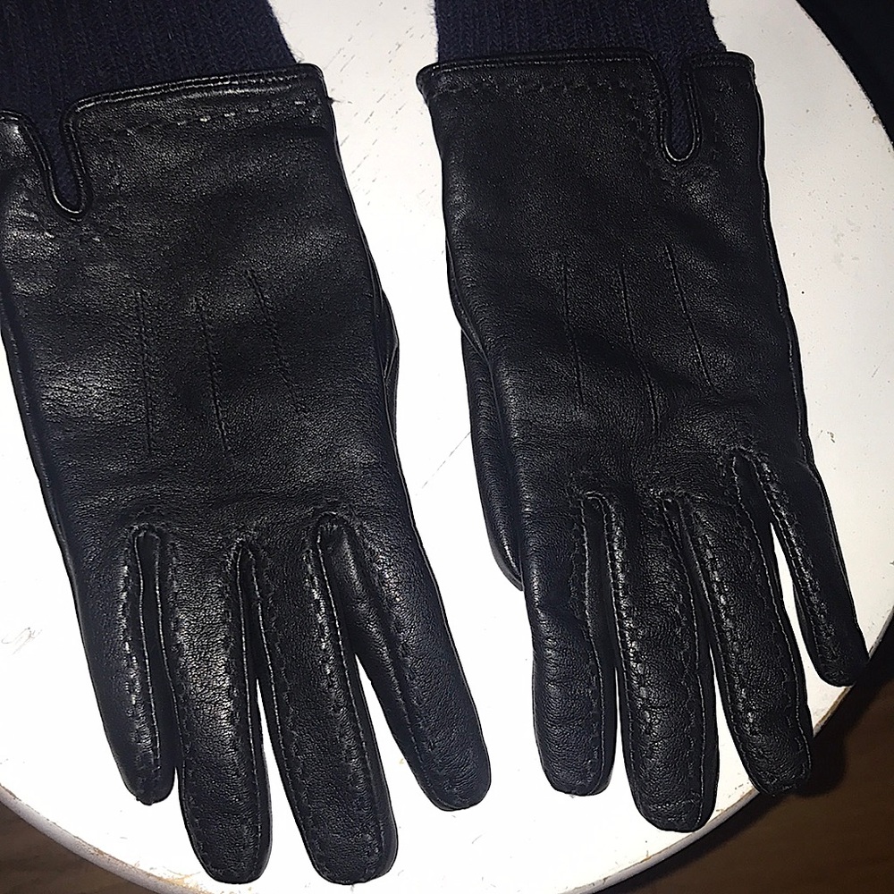 Sandro Women Leather Winter Gloves - Picture 2 of 11